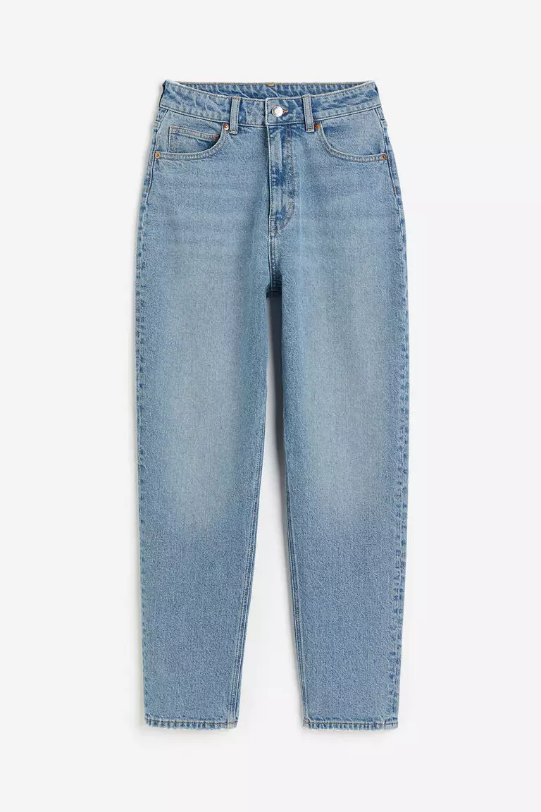 Slim Mom High Ankle Jeans
