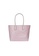 MICHAEL KORS pink Ms Michael Kors PVC leather shoulder handbag 86DEFAC7955B7CGS_2