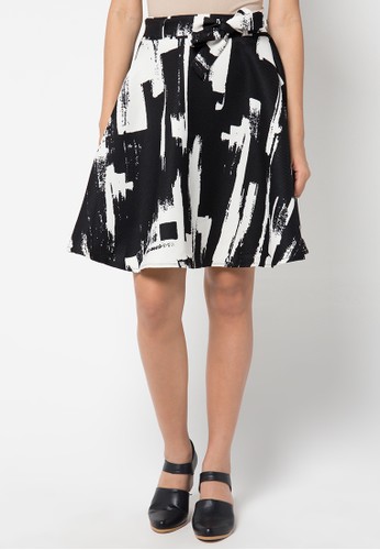 Denise Abstract Skirt