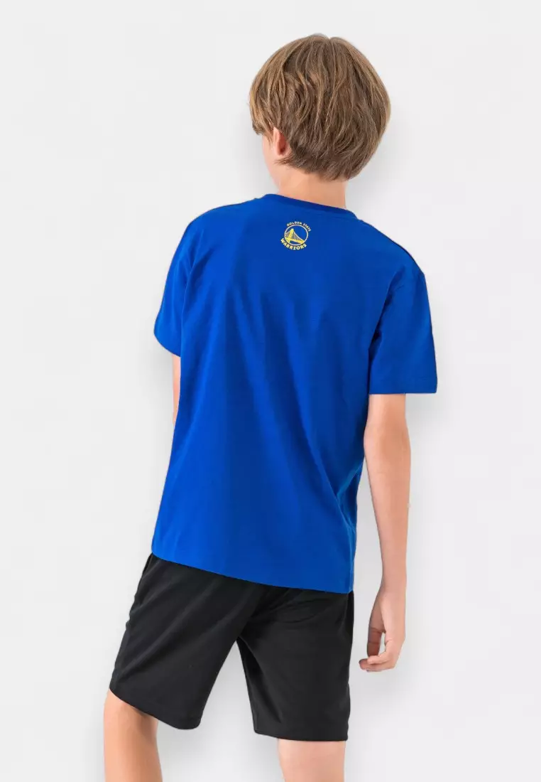 Gold State Warriors Basic Kids T-Shirt