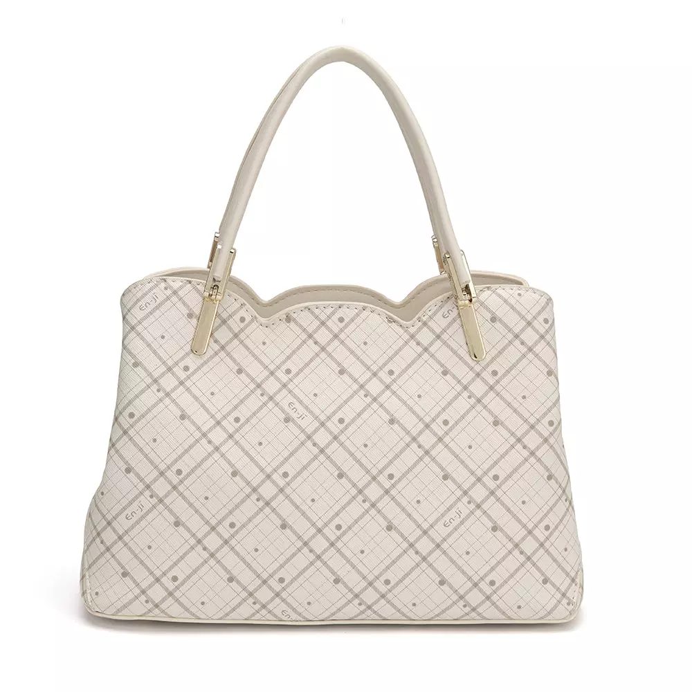 En-ji Molka Handbag - Ivory