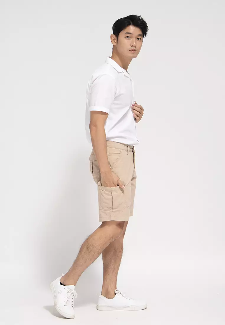 Celana Pendek Cargo Slimfit light Khakis OXCON Short Pants