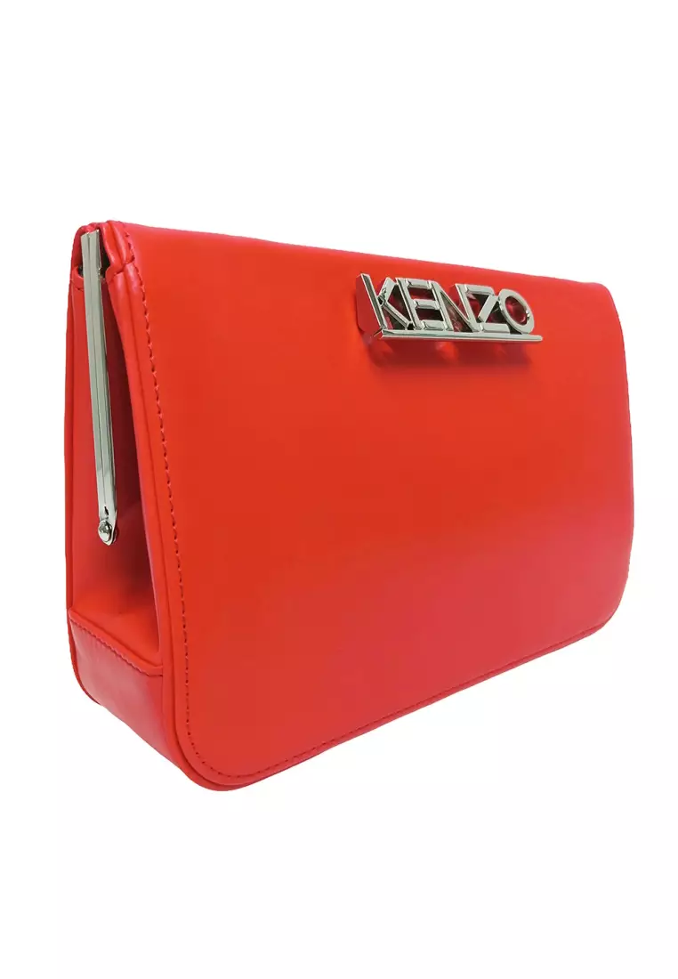 Pre-loved Kenzo Kyoto Shoulder Bag for Women in Medium Red - O4-F862SA990L23-21