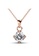 Krystal Couture gold KRYSTAL COUTURE Divine Pendant Necklace Embellished with Swarovski® crystals-Rose Gold/Clear 9A146ACAF4038AGS_1