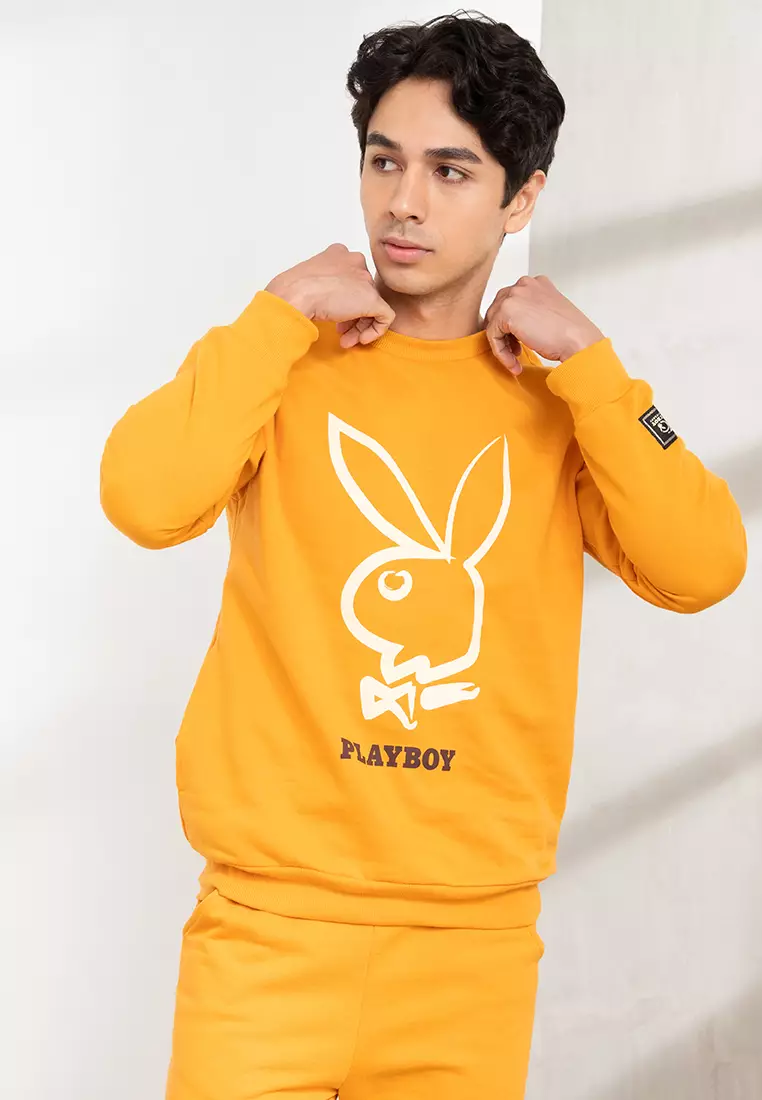 Playboy jumper orange hotsell