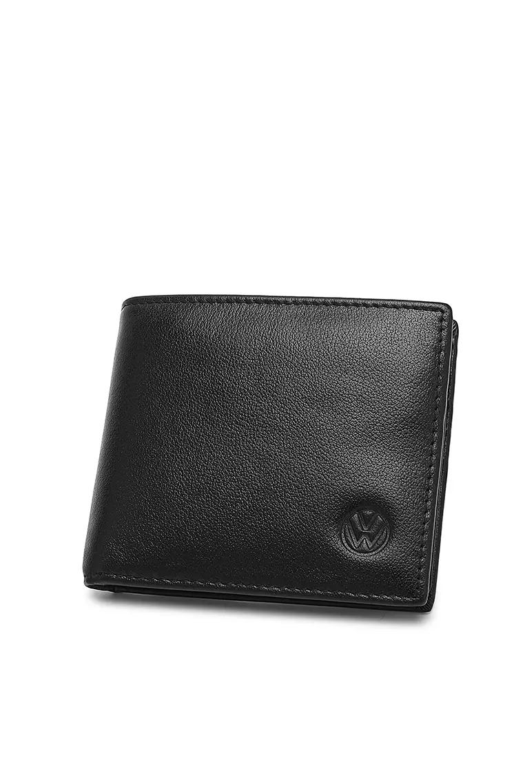 Gift Set - Genuine Leather RFID Wallet + 40mm Automatic Belt - Black