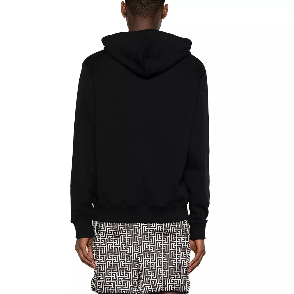 [12.12 Dealcember] Logo Print Hoodie Black Rouge Men