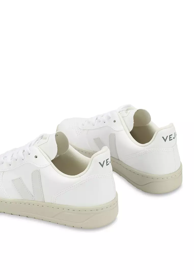 All white veja on sale sneakers