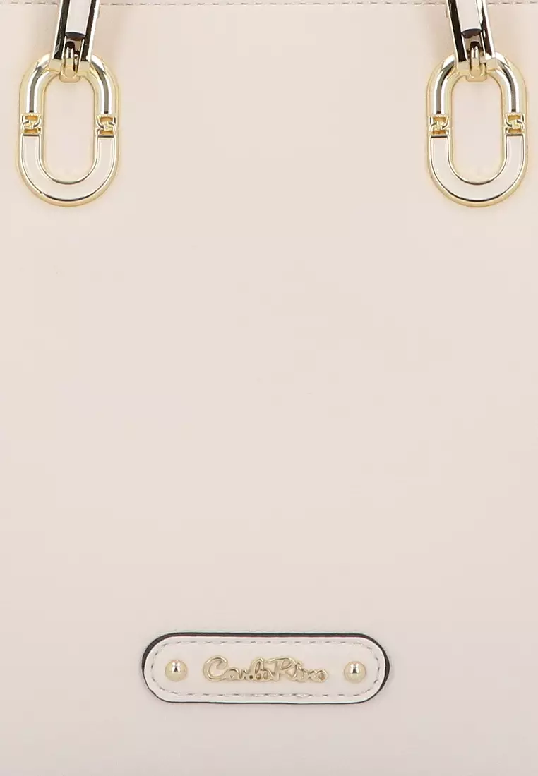 Nude Cleone Cat Charm Top Handle