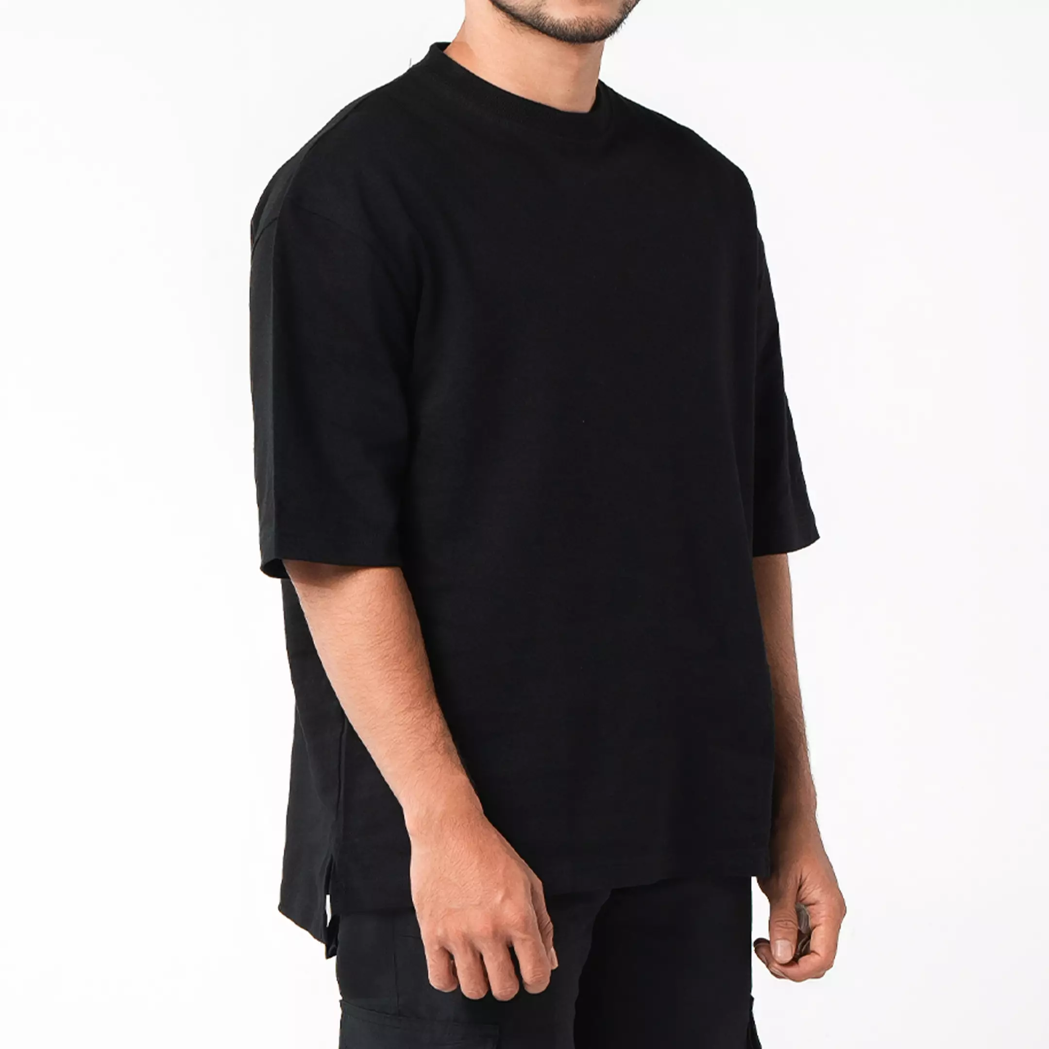 Gloaming Tshirt Oversized Cotton Australia Coolbreeze 25s Black