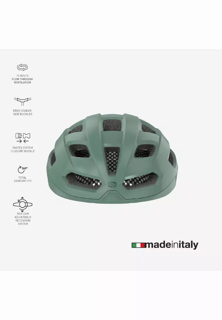 Skudo Helmet – Green Sage Matte | Road Cycling Helmet