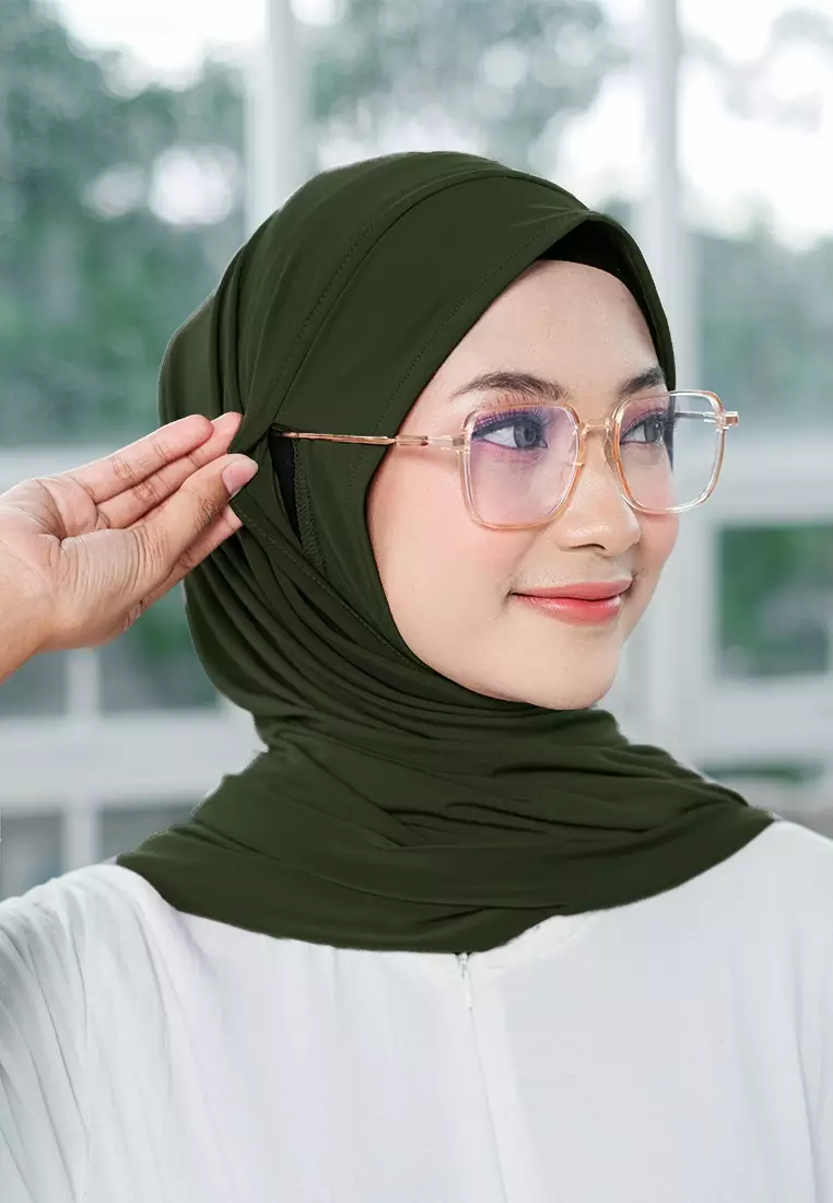 HIJAB INSTAN ZENYA - ARMY