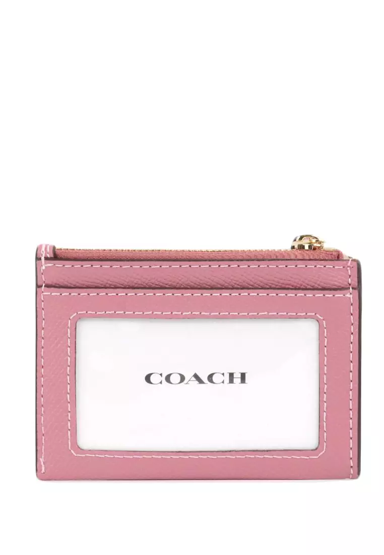 Coach Pink Mini Skinny Id Case Wallet - $37 - From rubye