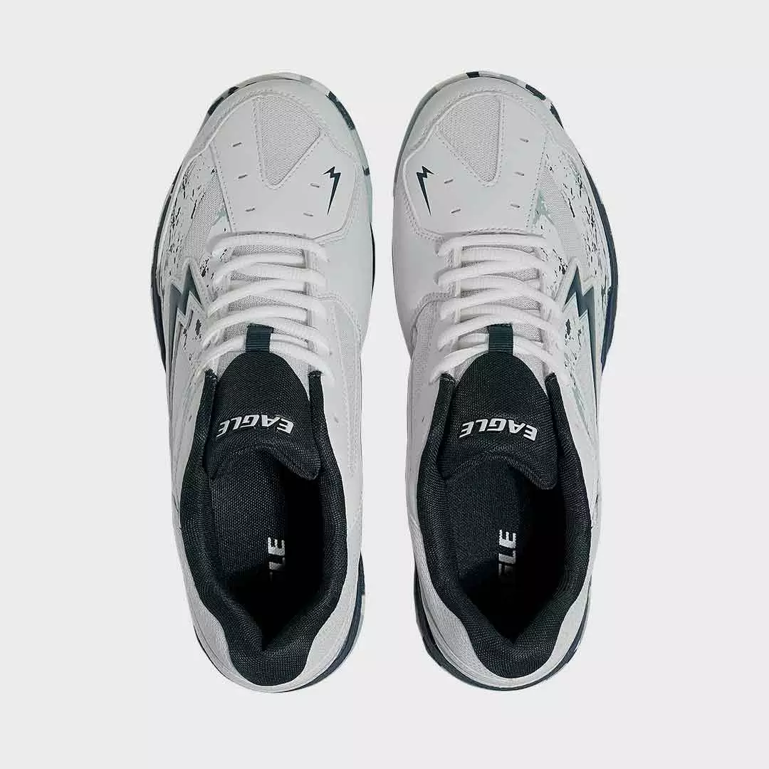 Eagle Sepatu Badminton Shard - PUTIH/BIRU TUA