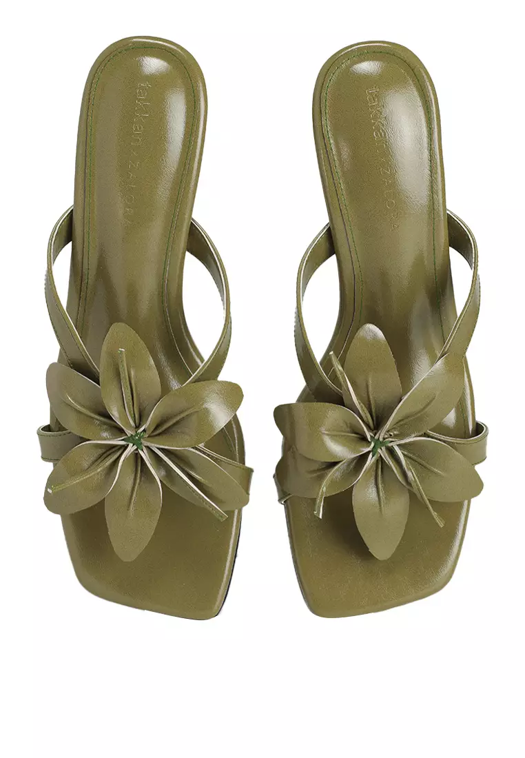 Lily Flower Heels