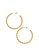 CELOVIS gold CELOVIS - Edith Spiral Twist (Large) C-Hoop Earrings in Gold 00101AC8A36573GS_1