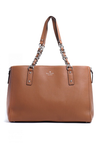 Kate Spade Kate Spade Cobble Hill Andee Shoulder Tote - Brown | ZALORA  Malaysia