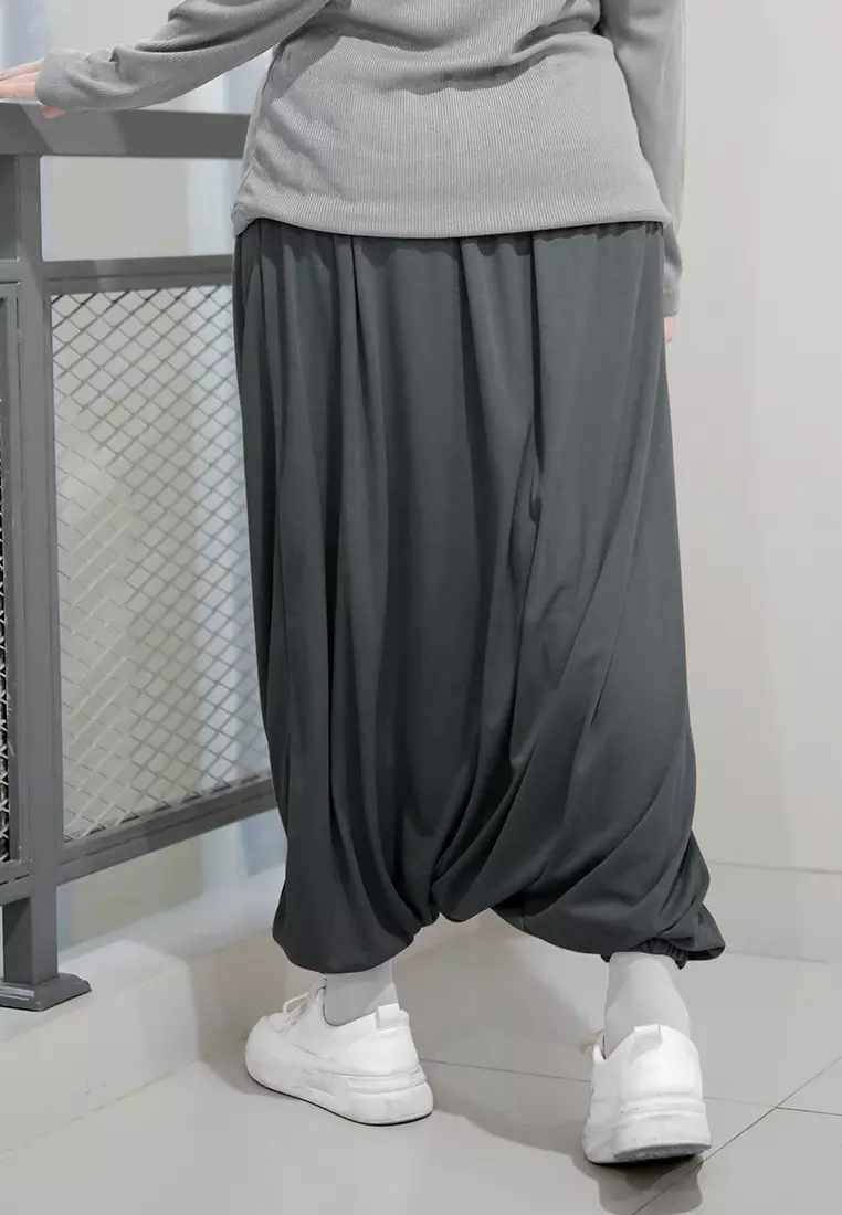 Zelena - Akira Sirwal Pants | Celana Olahraga | Harem Pants | Celana Syari Olahraga - L