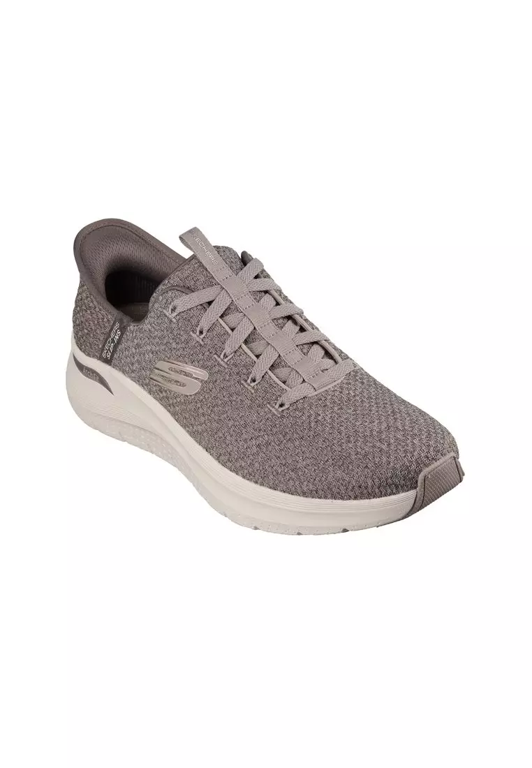 Discount on Skechers  shoes - SKU: Skechers Mens Arch Fit Engineered Circular Knit Lace Up Slip-Ins Sneaker
