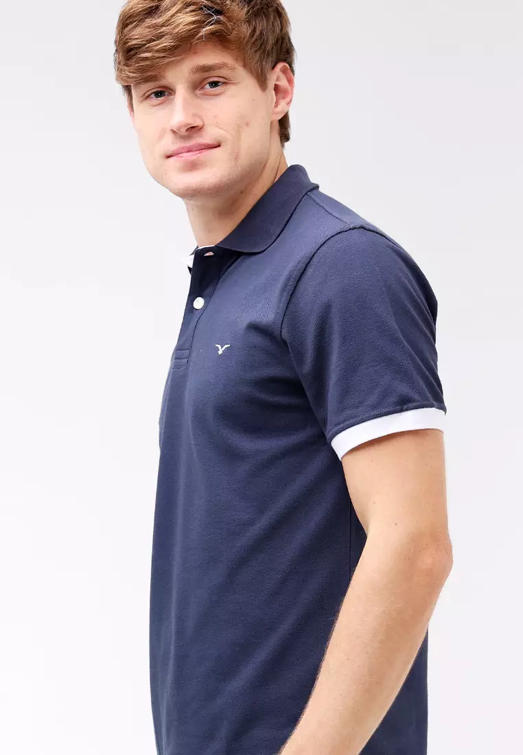 Cvc Collared Shirt Pique