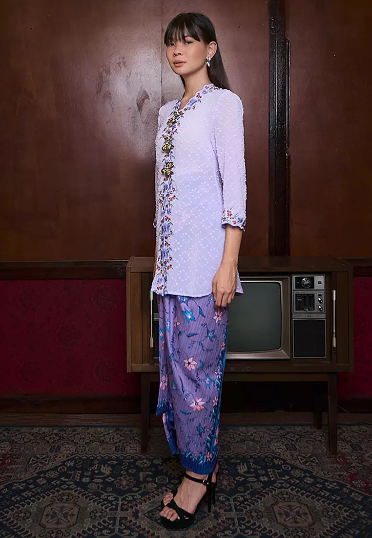 Buy MASLEA Kebaya Chor Top 2026 Online | ZALORA