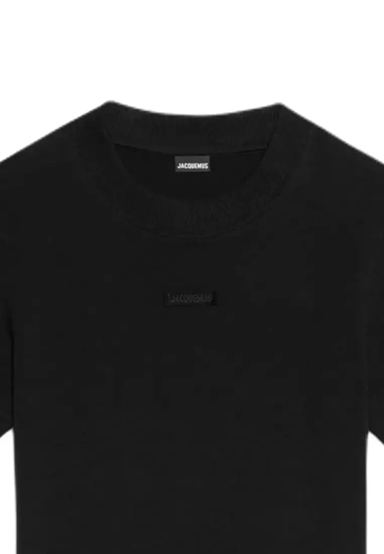 JACQUEMUS ブラック 半袖Tシャツ 新品タグ付き JACQUEMUS ブラック 半袖Tシャツ 新品タグ付き JACQUEMUS