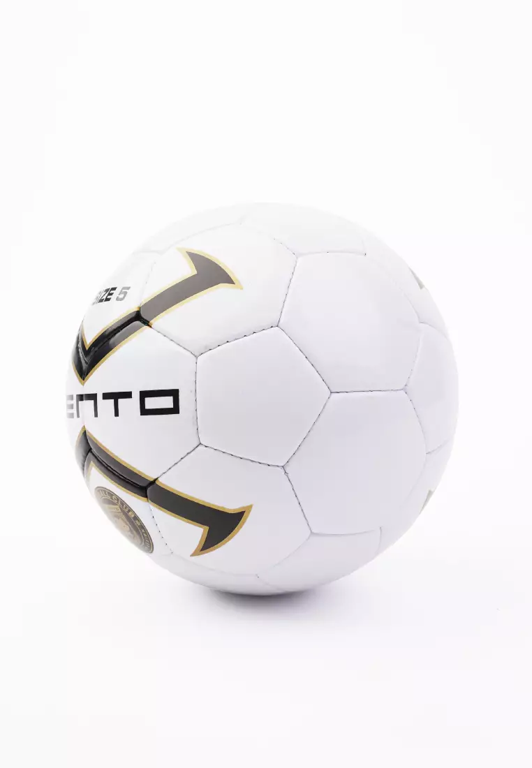 Tiento Bola Sepak Putih Soccer Football To Move Ball Warrior White Size 5 Include Pentil