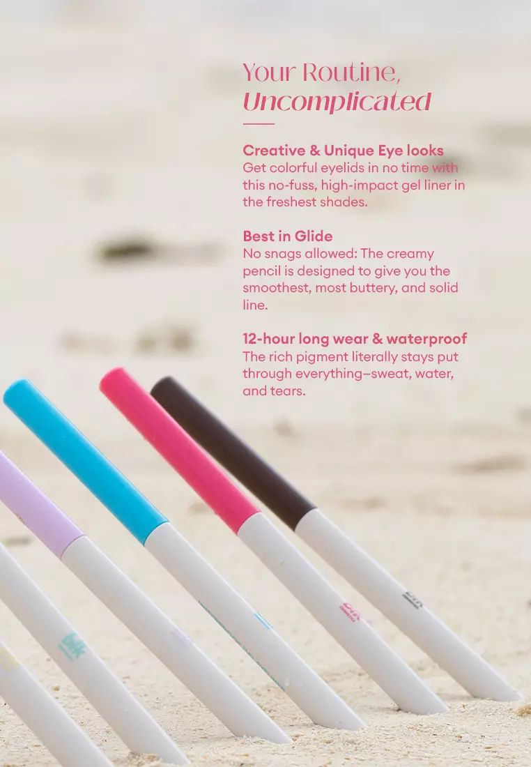 Fresh Waterproof Gel Eyeliner - Black