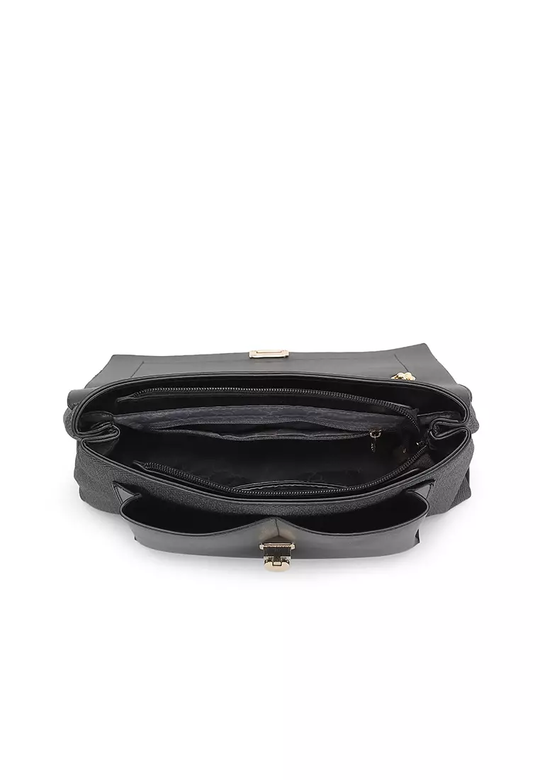 Women's Sling Bag / Crossbody Bag / Shoulder Bag (Tas Selempang Wanita / Tas Bahu Wanita) - Hitam