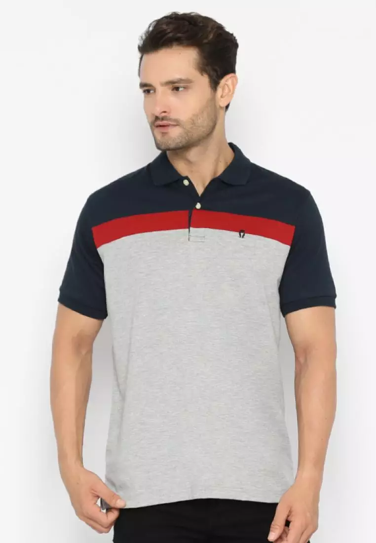 MATSUDA Kaos Polo Shirt Pria Kerah Fuji