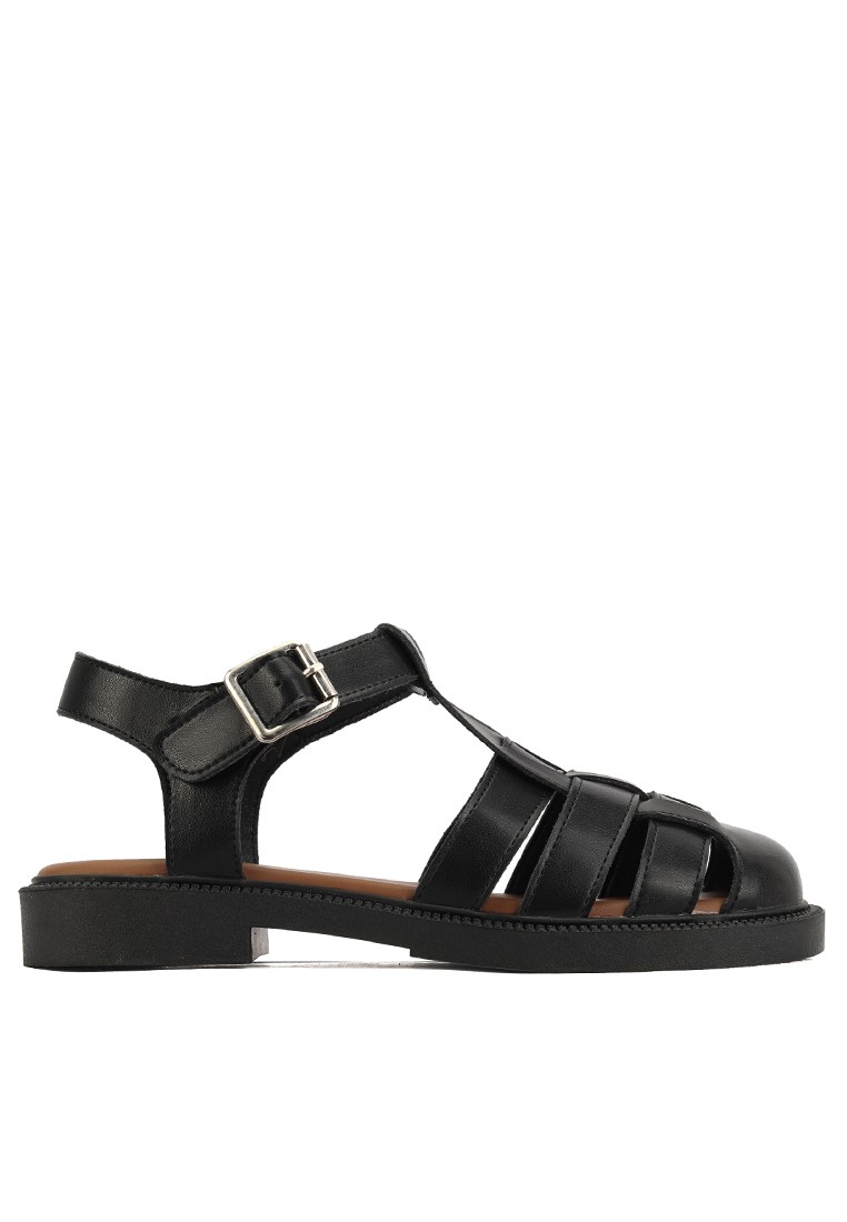 Woven Synthetic Leather Rome Sandals WW827-3