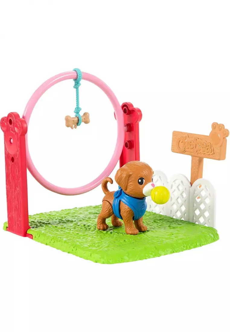 Chelsea Can Be Dog Trainer Playset with Blonde Chelsea Doll (6-in)