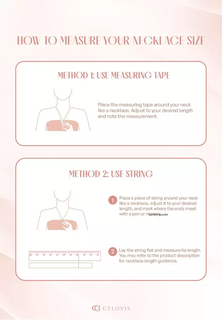 Roselle Lumin 紅色鍊項鍊（白金色鍍金）