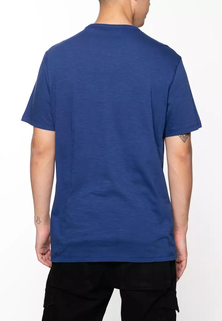 Logo Slub Cotton T-Shirt - BOSS Orange