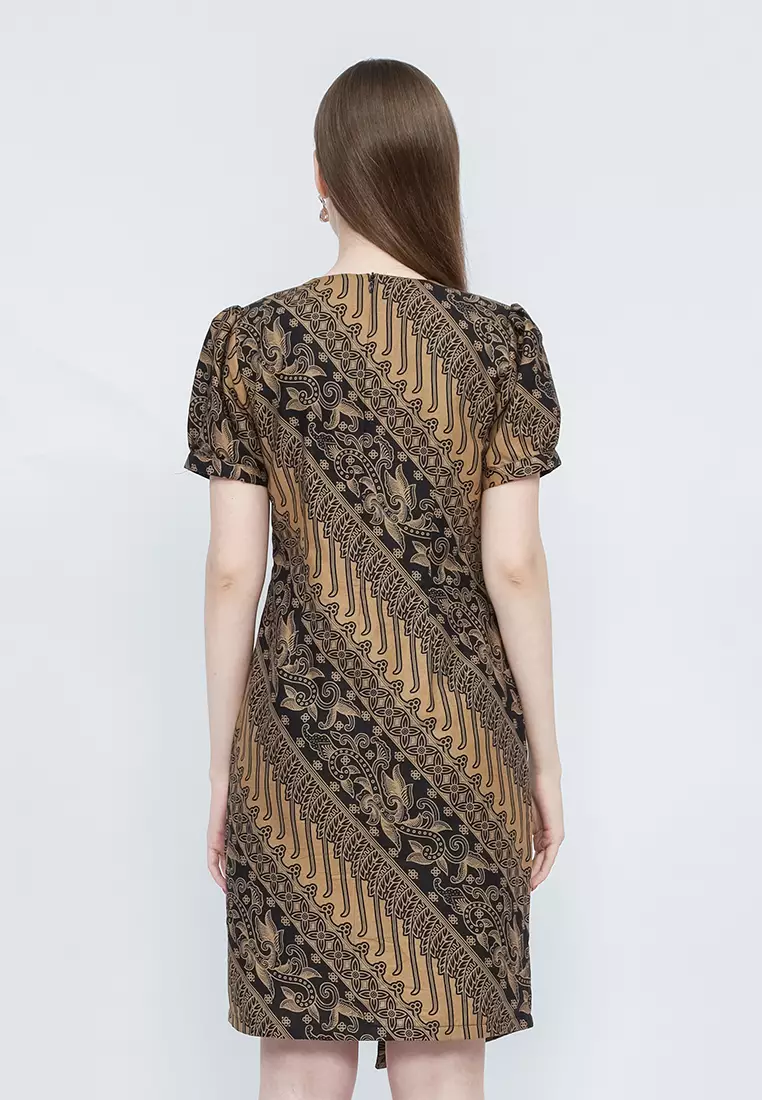 MY AKSA BATIK WANITA DRESS LAURA LIONEL LIONA