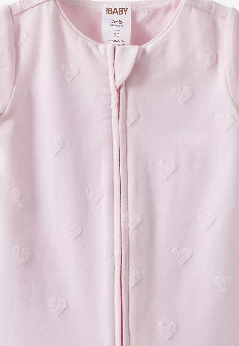 The Short Sleeves Zip Romper