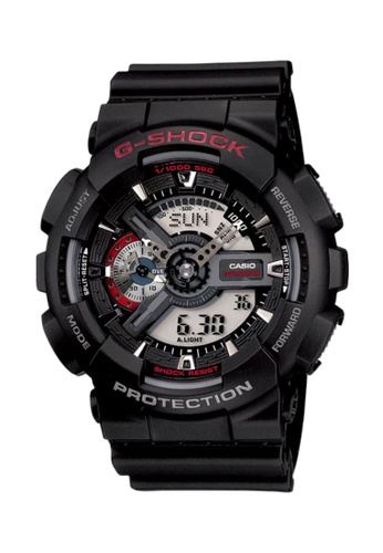 G-SHOCK black Casio G-Shock Men's Analog-Digital Watch GA-110-1A Black Resin Band Sports Watch 93E34ACE26F4A2GS_1