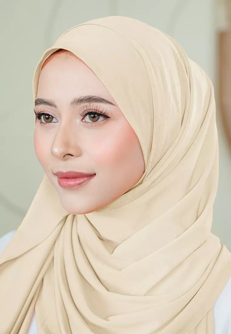 HIJAB INSTAN KELLY - SOFT CHOCO