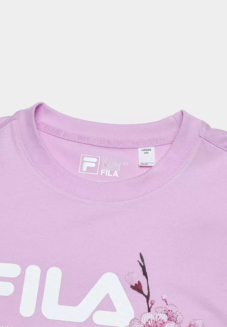 Purple on sale fila shirt