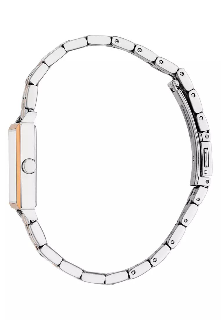 Esprit Amiri Set Two Tone Stainless Steel Analog Quartz Watch For Women ES1L499M0085