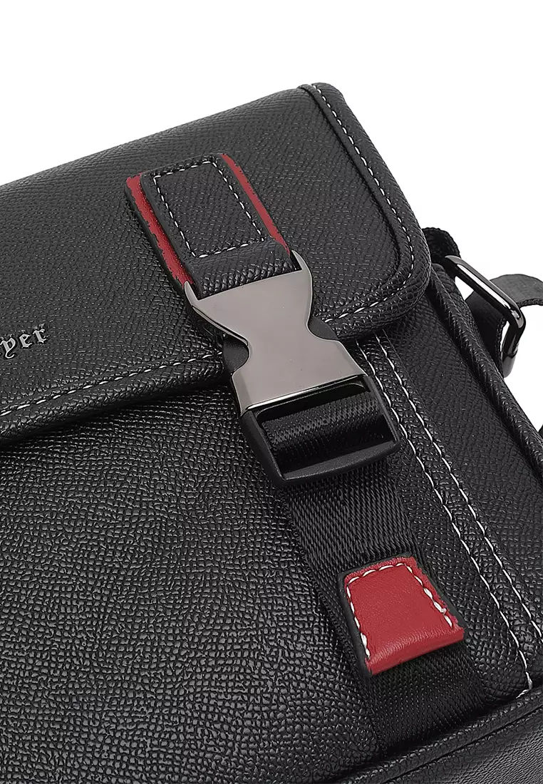 Men's Sling Bag / Crossbody Bag (Tas Selempang Pria) - Hitam