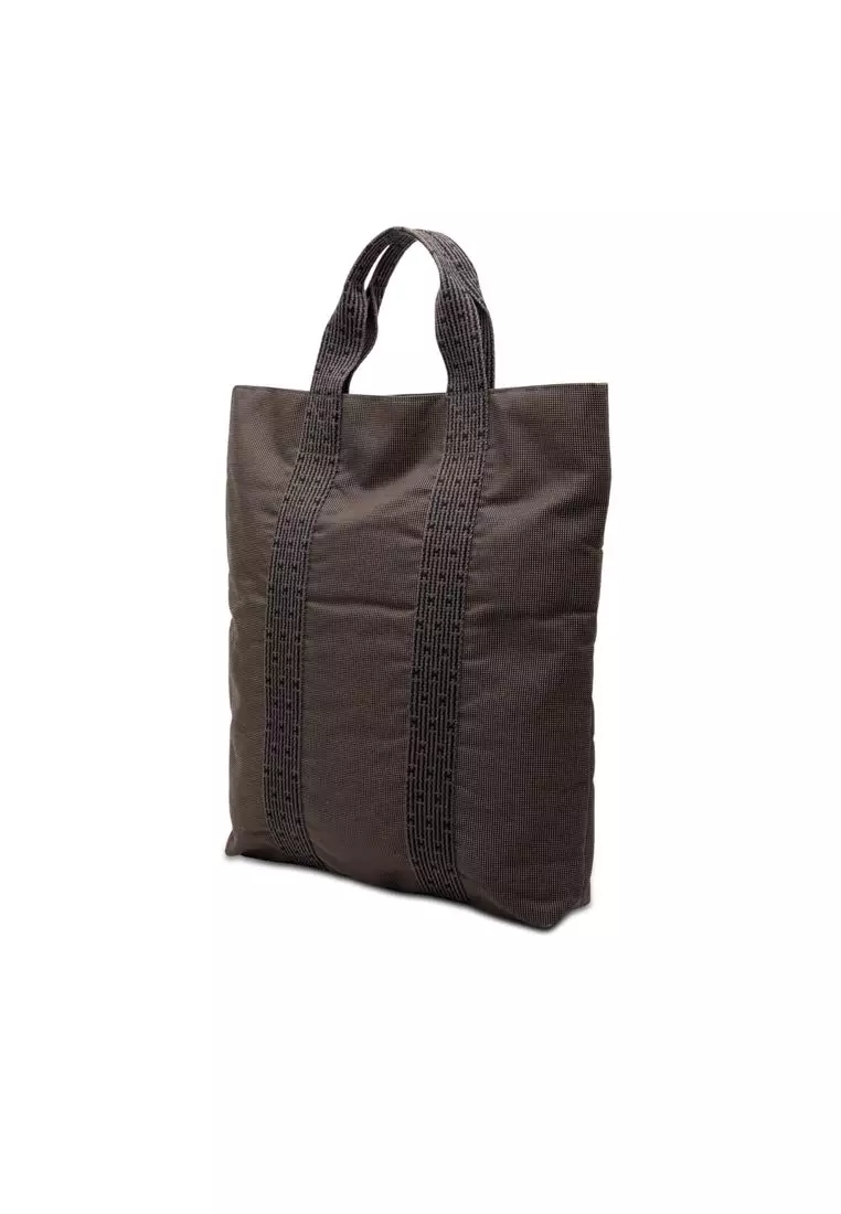Pre-Loved Hermès Canvas Herline Cabas