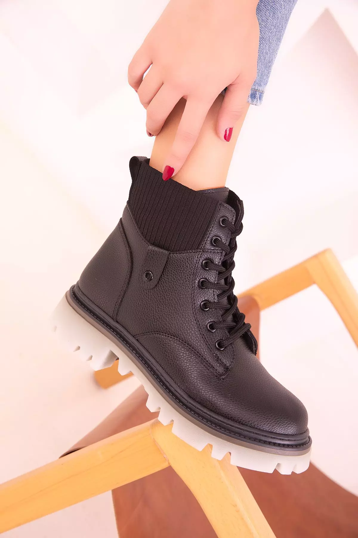 Lace Up Ankle Boots