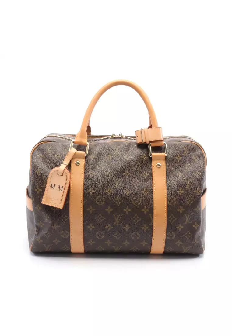 Buy Louis Vuitton Pre-loved LOUIS VUITTON carryall monogram Boston bag PVC  leather Brown Online