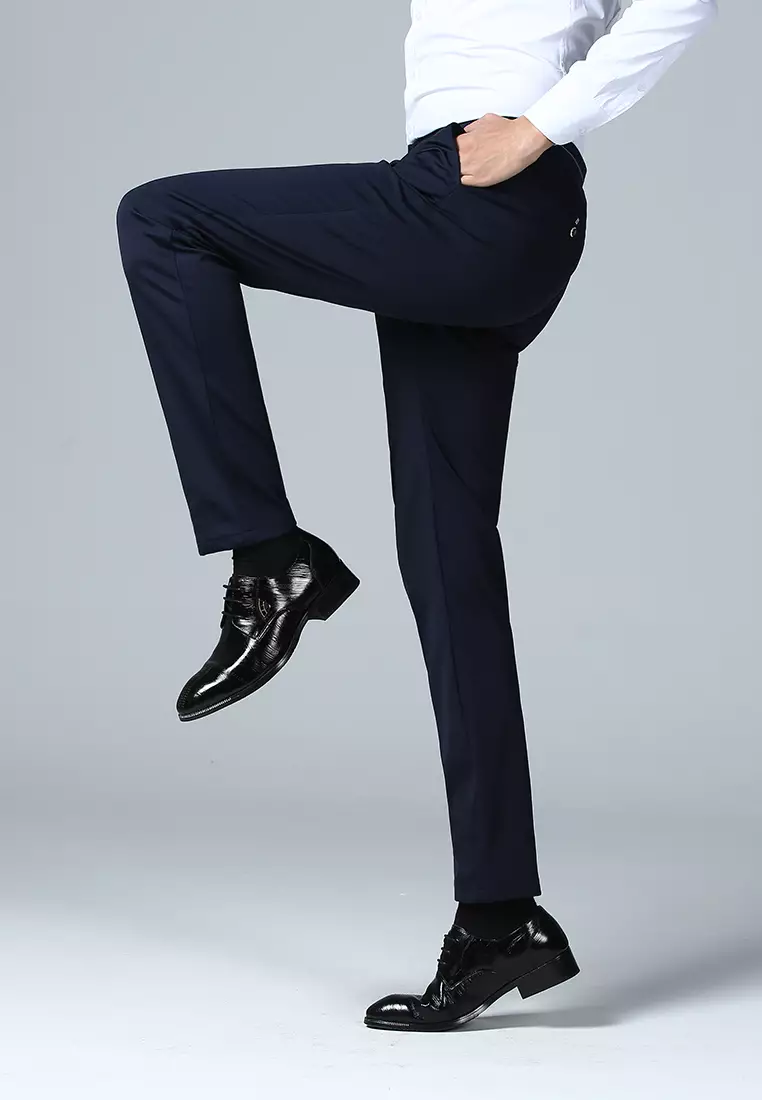 Elastic Slim Fit Pants WL19-030H