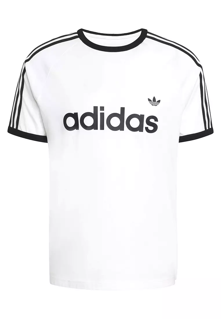 3-Stripes Slim Ringer T-Shirt