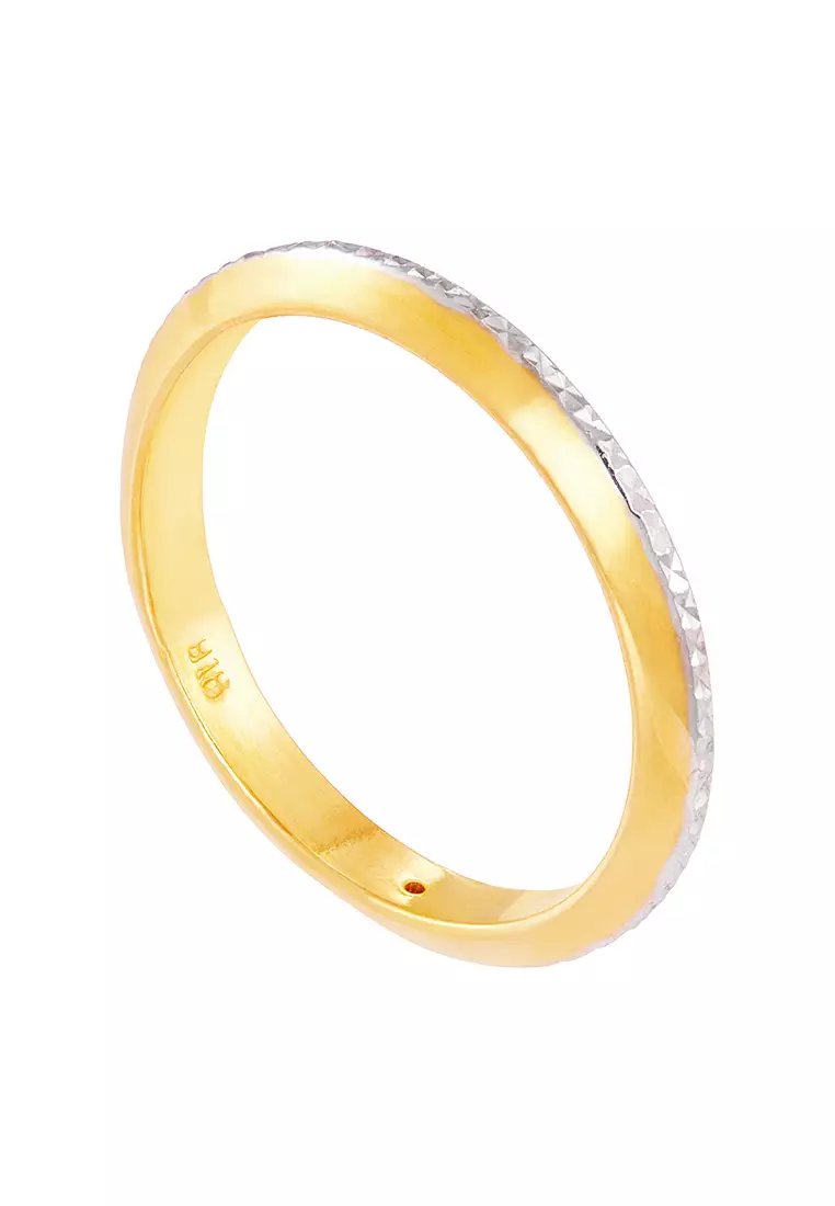 HABIB 916/22K Yellow and White Gold Ring R4984(1)