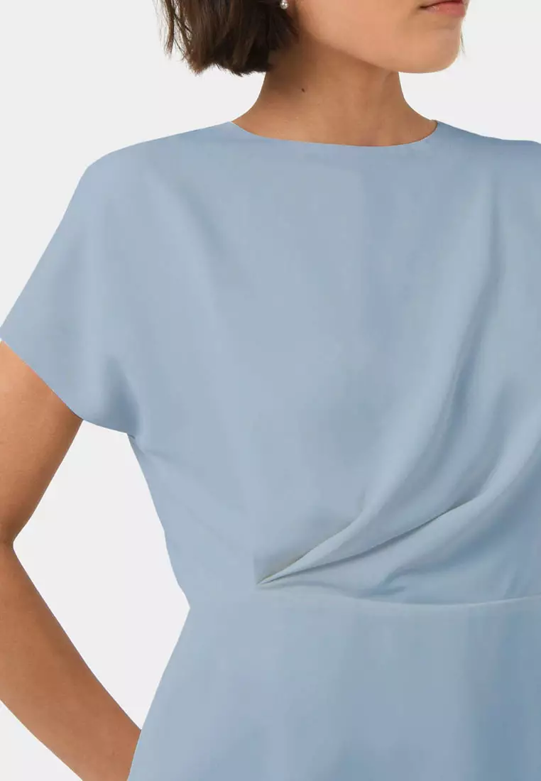 Bonnie Gathered Peplum Top