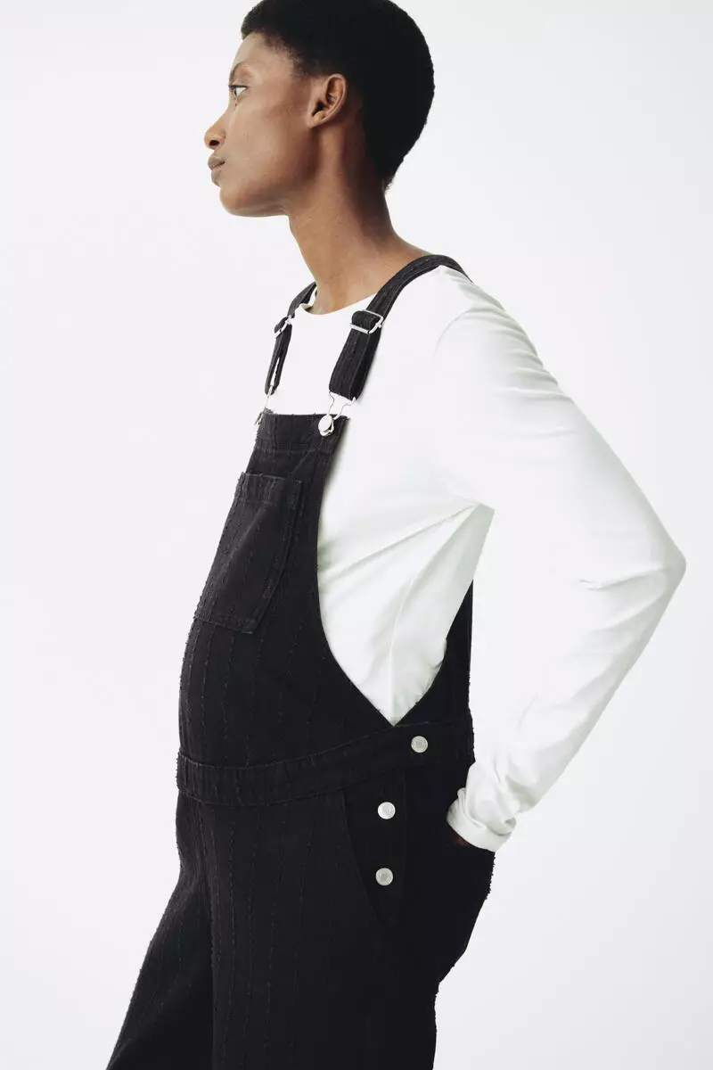 MAMA Before & After Denim dungarees