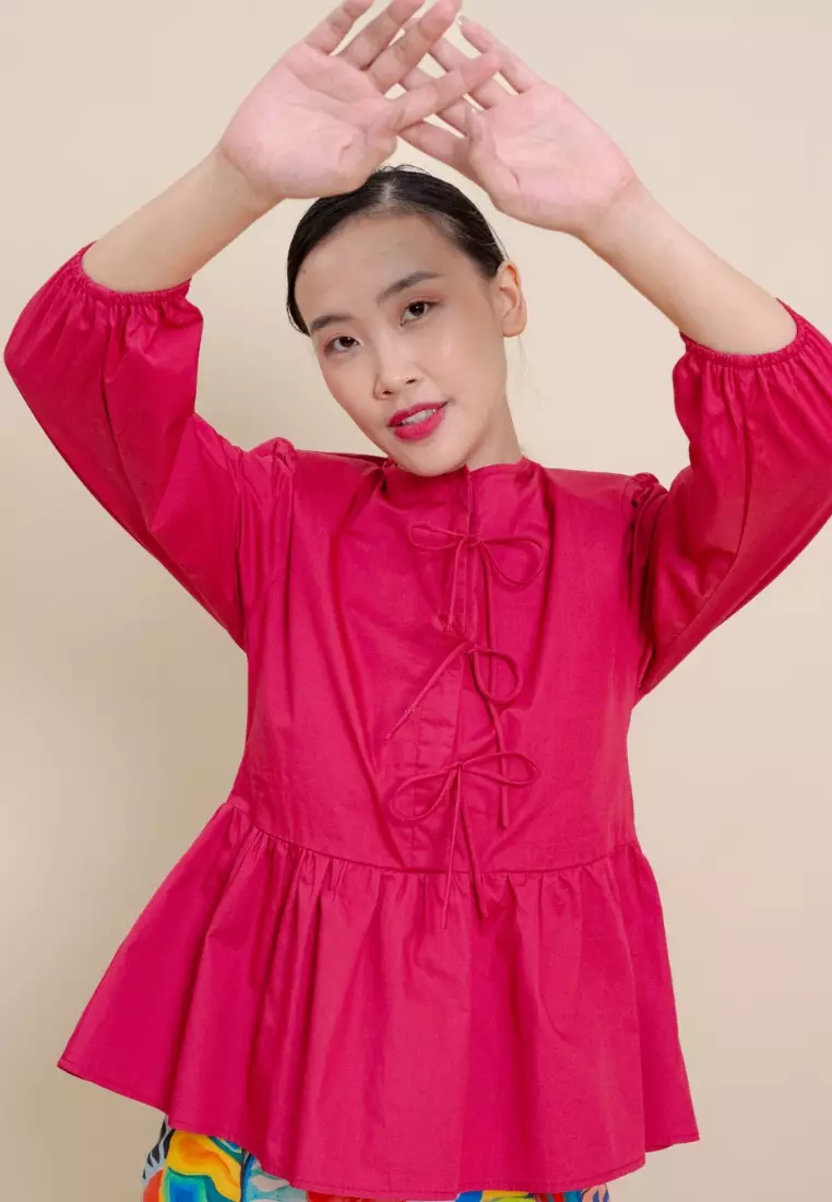 Bayu Somerset Tallulah Top - Pink
